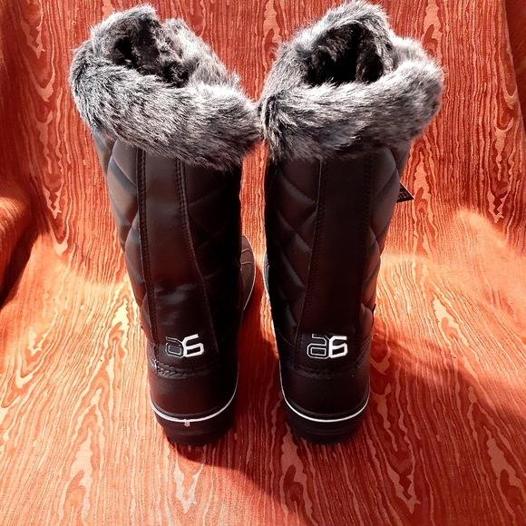 Arctix Women's Chalet Lace-Up Lined Tall Winter Boots Quilted Black Size 10 NIB - Picture 4 of 16